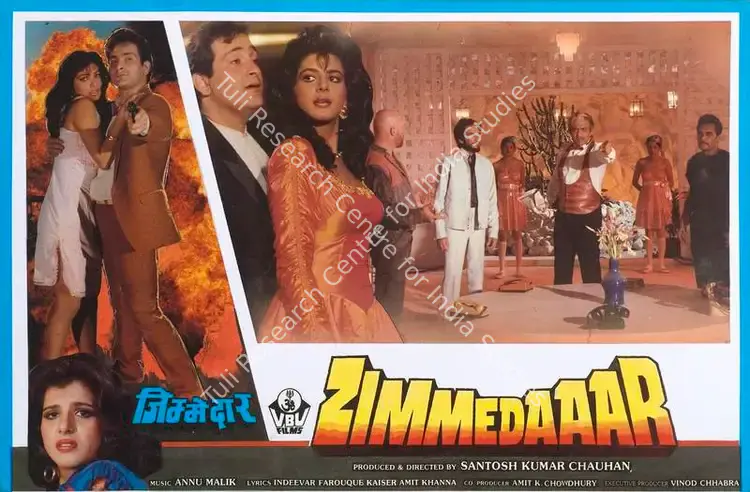 Chauhan, Santosh Kumar (Producer), Zimmedaaar, 1990 | Lobby Card | CinemaEducation | 00789390