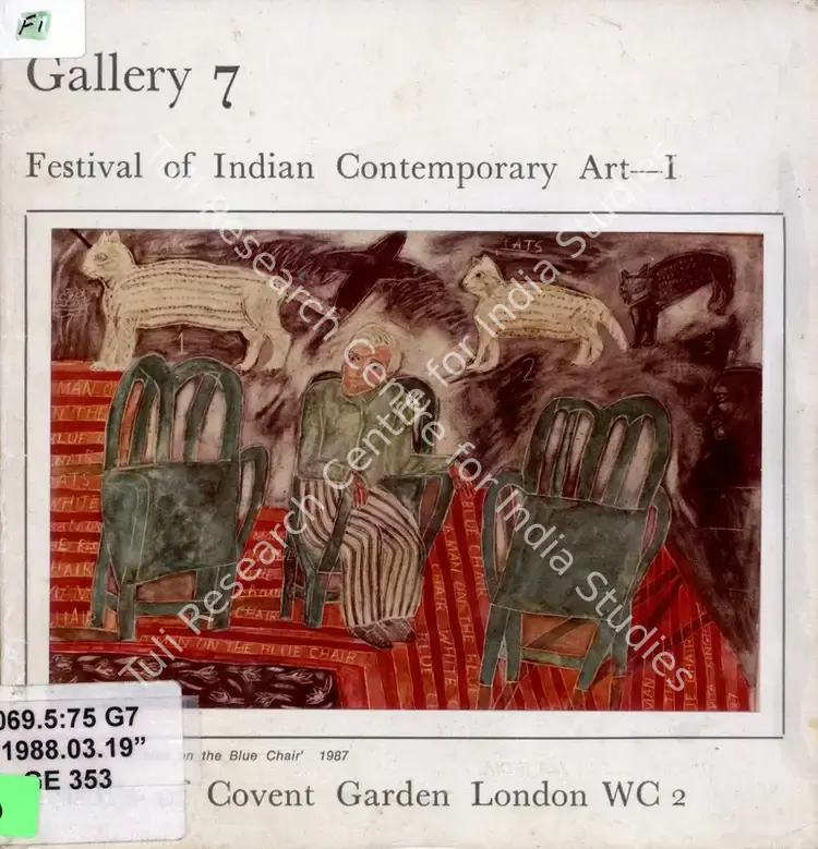 Gallery 7 (Organiser), Arun Sachdev and Noel Rands (Curator). Festival of Indian Contemporary Art - I. Mumbai: Gallery 7, 1988 | Group Exhibition Catalogue | FineArts | 00668427