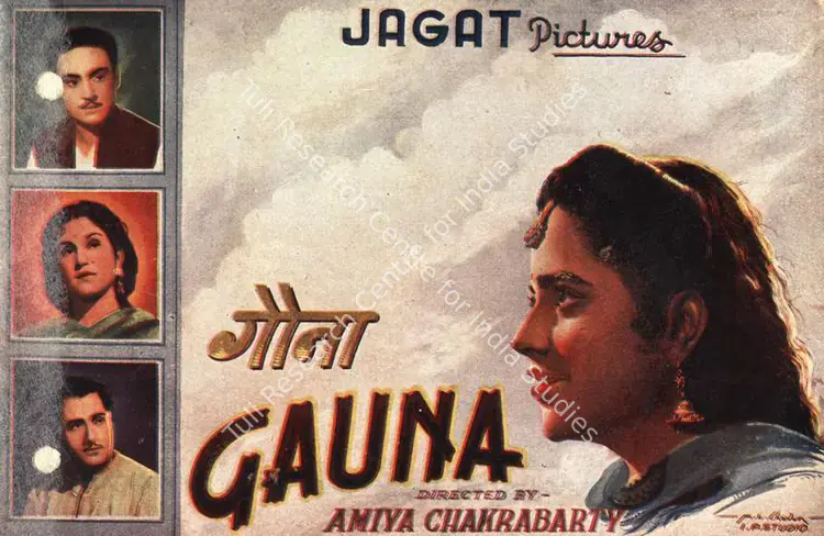 Narain, Jagat (Producer), Gauna, 1950 | Song-Synopsis Booklet | CinemaEducation | 00864438