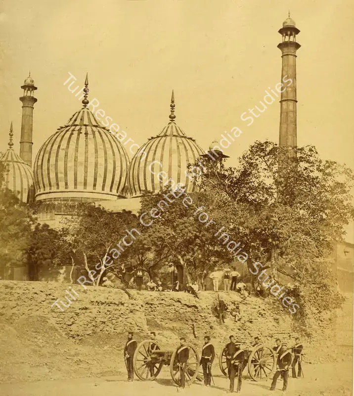 Beato, Felice (Photographer), Mosque at the Khyrattee Gate, March-April 1858 | Antiquarian Photograph | Photography | 00116280