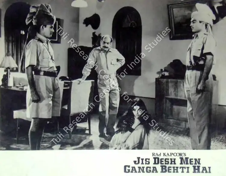 Karmakar, Radhu (Cinematographer), Jis Desh Men Ganga Behti Hai, 1960 | Lobby Card | CinemaEducation | 00818370