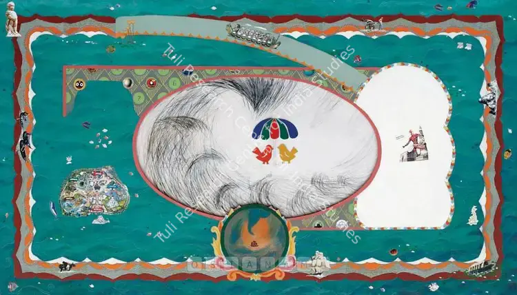Chattopadhyay, Prantik (Artist). This Is Not The Sum Of Five Rupees. Mixed media on board and acrylic sheet, 2005 | Painting | FineArts | 00757110