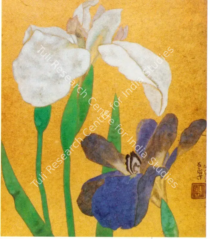 Shekhawat, Kripal Singh (Artist). Flowers. Tempera on paper, n.d. | Painting  | 00878262