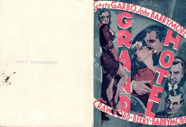 Goulding, Edmund (Director), Grand Hotel, 1932 | Handbill | CinemaEducation | 00760561