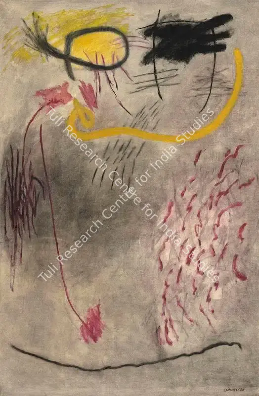 Dhawan, Rajendra (Artist). Untitled. Oil on canvas, 1968 | Painting | FineArts | 00334592