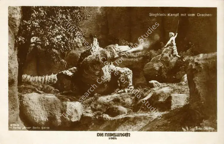 Wagner, Fritz Arno (Producer), Die Nibelungen: Kriemhild's Revenge, 1924 | Postcard | CinemaEducation | 00795520