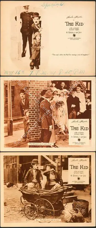 Totheroh, Roland (Cinematographer), The Kid, 1921 | Photographic Still Mounted on Lobby Card | CinemaEducation | 00795033