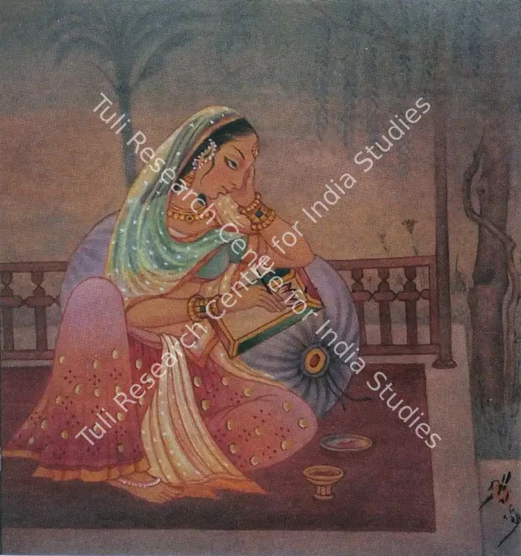Pal, Pran (Artist). The Artist. Watercolour on paper, n.d. | Painting | FineArts | 00563197
