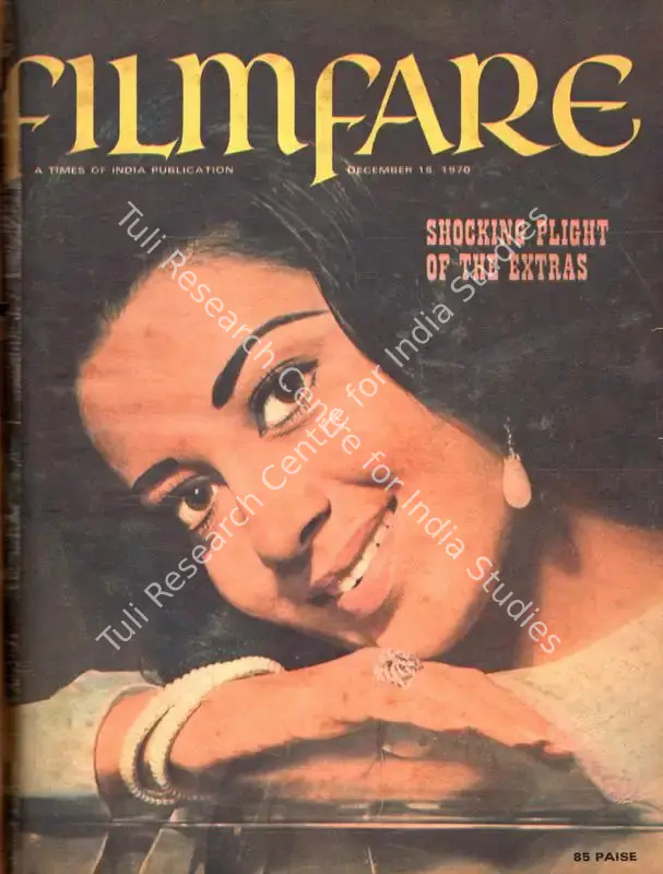 Karanjia, B.K. (Editor). Filmfare - The Fortnightly Film Magazine. 19(26). Bombay: Pyarelal Sah,  c/o The Times of India, 18 December 1970 | Magazine | CinemaEducation | 00793443
