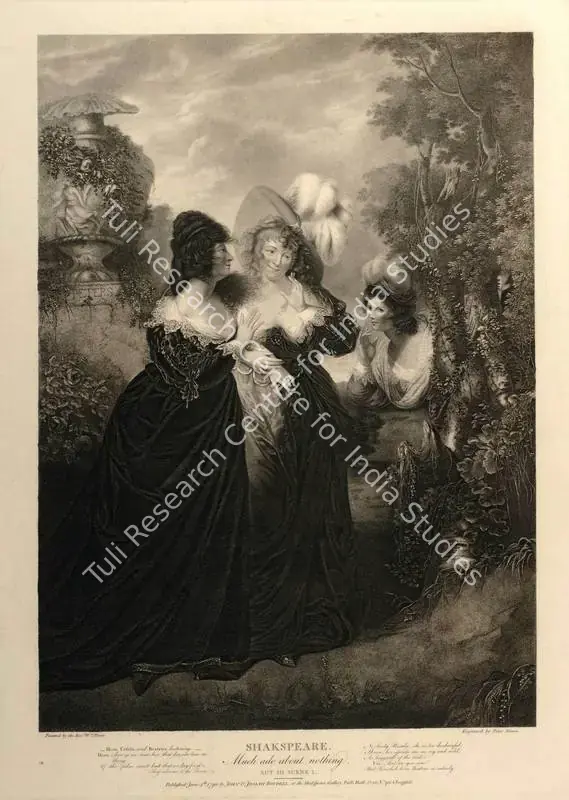 Hamilton, After William (Artist). Much Ado About Nothing-Act III, Scene I, 1790 | Aquatint | PopCulture | 00092188