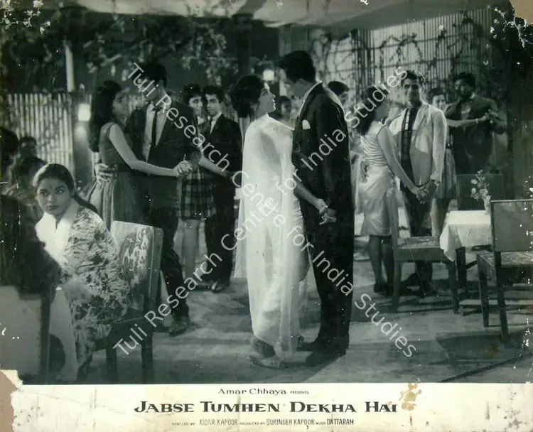 Kapoor, Surinder (Producer), Jabse Tumhen Dekha Hai, 1963 | Lobby Card | CinemaEducation | 00817891
