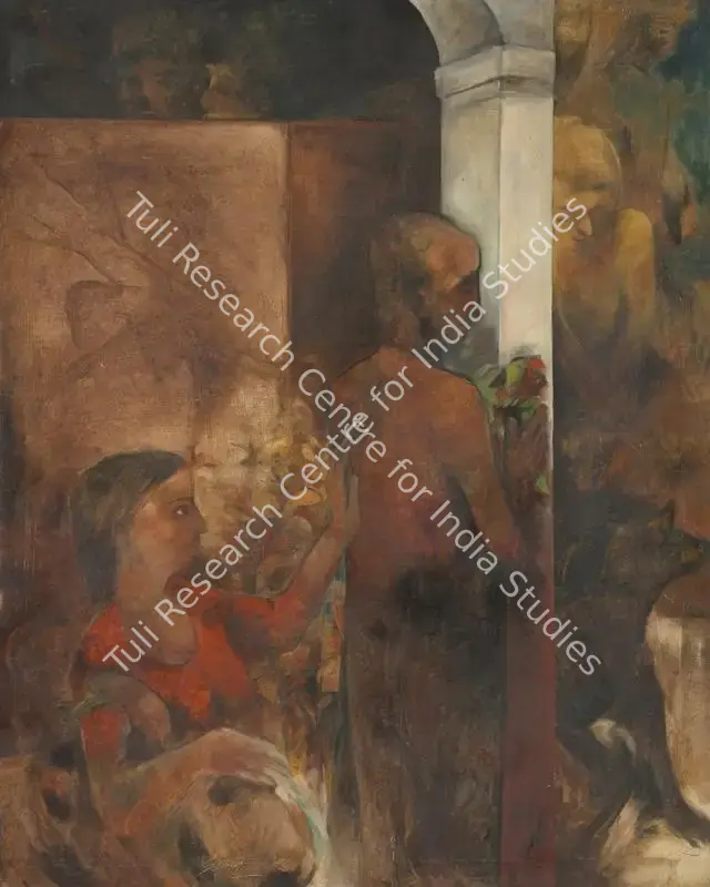 Singh, Sardar Gurcharan (Artist). Untitled. Oil on canvas, 1998 | Painting | FineArts | 00338125
