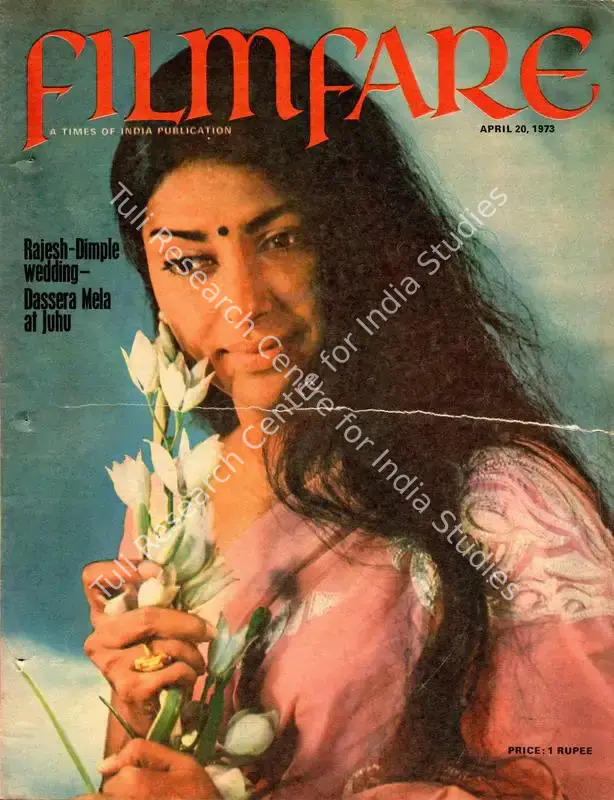 Karanjia, B.K. (Editor). Filmfare - The Fortnightly Film Magazine. 22(8). Bombay: Uma Shankar, c/o The Times of India, 20 April 1973 | Magazine | CinemaEducation | 00793503