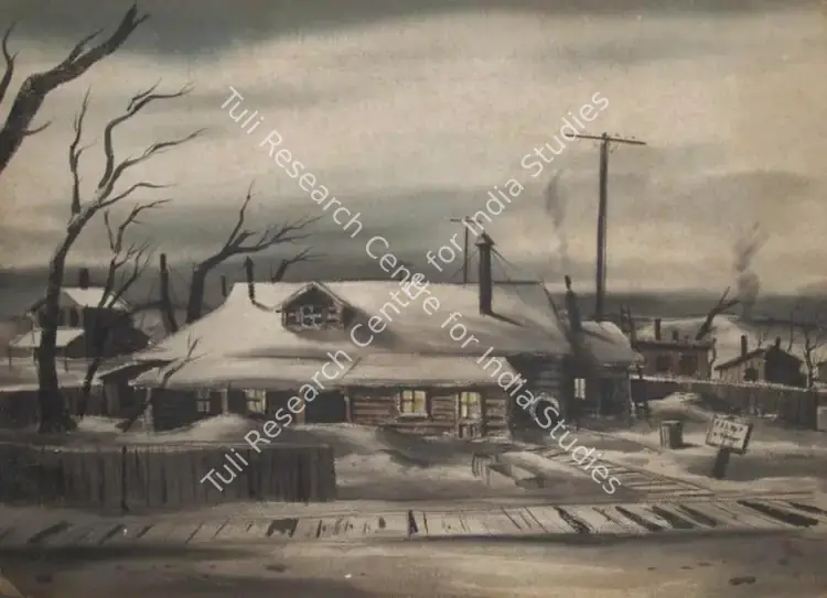 Capra, Frank (Producer), It's A Wonderful Life, 1946 | Set Design Painting | CinemaEducation | 00790096