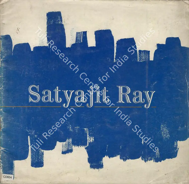 Govt. of India, Directorate of Advertising & Visual Publicity (Author). Satyajit Ray. New Delhi: Directorate of Advertising and Visual Publicity, 1976 | Authored Book | CinemaEducation | 00845613