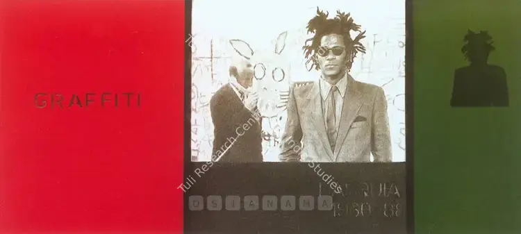 Krishnamachari, Bose (Artist). Basquiat. Acrylic and charcoal on Kent paper, 2001 | Painting | FineArts | 00597726