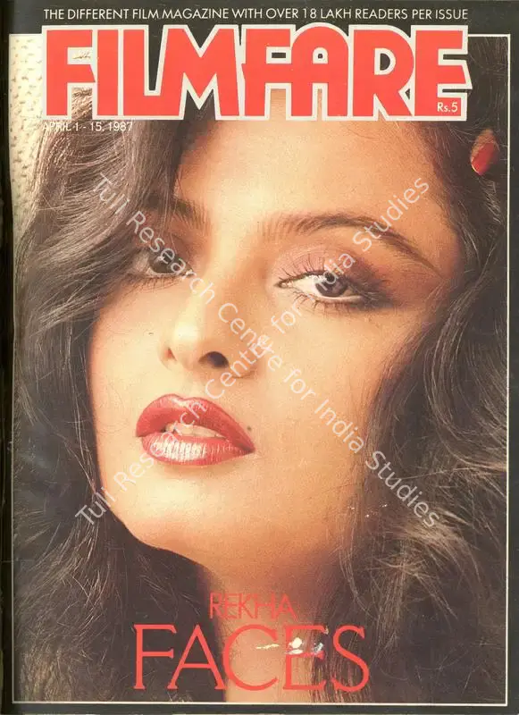 Ahmed, Rauf (Editor). Filmfare - The Fortnightly Film Magazine. 36(7). Bombay: Pritish Nandy, c/o The Times of India, 01 April 1987 | Magazine | CinemaEducation | 00793817