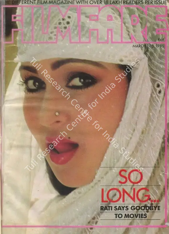 Nandy, Pritish (Editor). Filmfare - The Fortnightly Film Magazine. 34(5). Bombay: Pritish Nandy, c/o The Times of India, 01 March 1985 | Magazine | CinemaEducation | 00793768