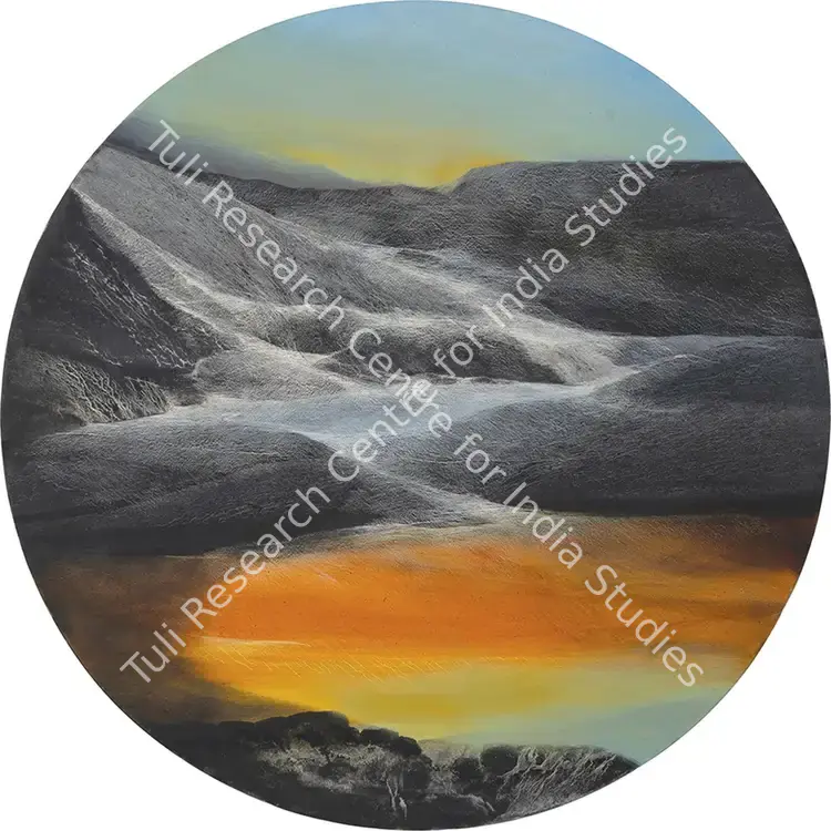 Sharma, Vinod (Artist). Untitled. Oil on canvas, n.d. | Painting | FineArts | 00362316