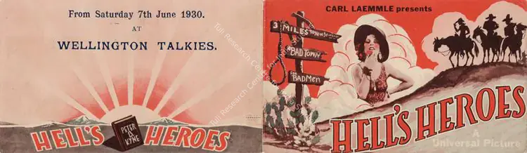 Wyler, William (Director), Hell's Heroes, 1929 | Handbill | CinemaEducation | 00760573