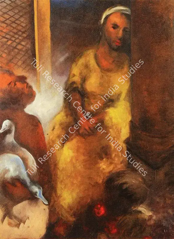 Singh, Sardar Gurcharan (Artist). Untitled. Oil on canvas, 1998 | Painting | FineArts | 00375940