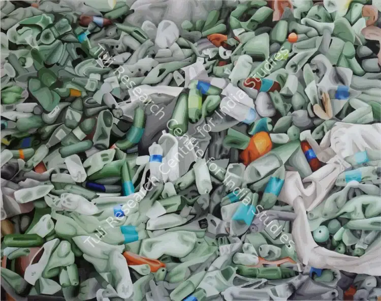 Palav, Prajakta (Artist). Untitled. Oil and Acrylic on paper, 2007 | Painting | FineArts | 00575501