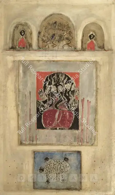 Naidu, Reddeppa (Artist). Deity Series. Oil on board, 1969 | Painting | FineArts | 00599929