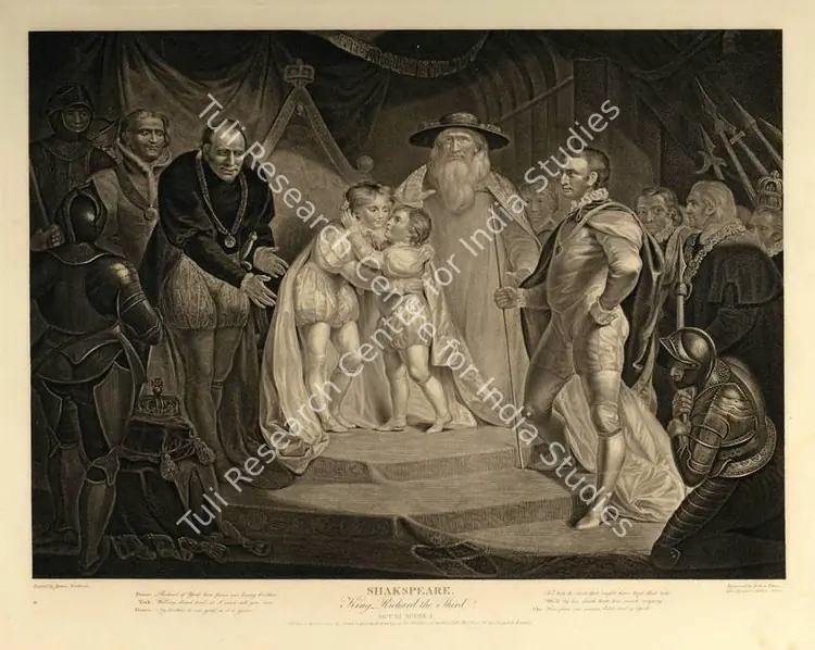 Northcote, After James (Artist). King Richard the Third-Act III, Scene I, 1791 | Aquatint | PopCulture | 00092176