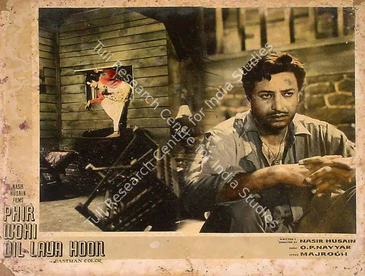 Husain, Nasir (Producer), Phir Wohi Dil Laya Hoon, 1963 | Lobby Card | CinemaEducation | 00825043