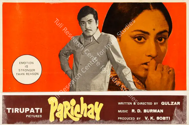 Sobti, S.K. (Producer), Parichay, 1972 | Song-Synopsis Booklet