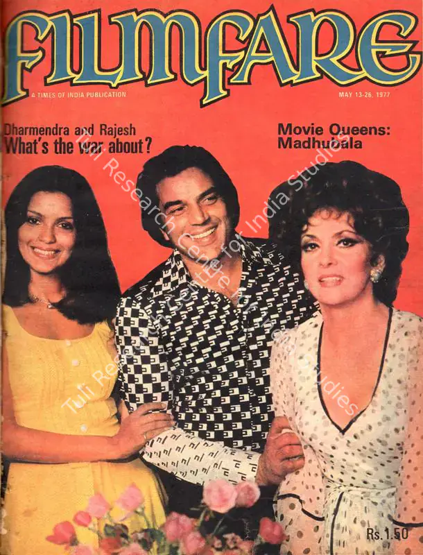 Karanjia, B.K. (Editor). Filmfare - The Fortnightly Film Magazine. 26(10). Bombay: S G Joshi, c/o The Times of India, 13 May 1977 | Magazine | CinemaEducation | 00793605