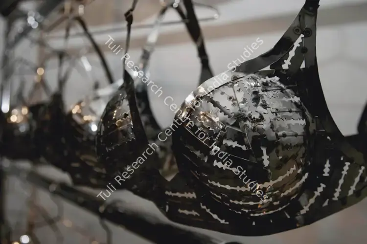 Lipi, Tayeba Begum (Artist). Bizarre & Beautiful II. Stainless steel, razor blades, 2011 | Sculpture | FineArts | 0023277