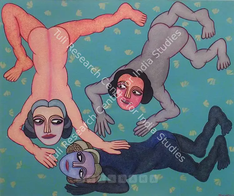 Shahajahan, Sheikh (Artist). Untitled. Acrylic on canvas, 2006 | Painting | FineArts | 00575425