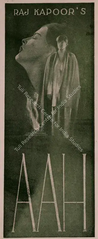 Kapoor, Raj (Producer), Aah, 1953 | Song-Synopsis Booklet | CinemaEducation | 00862661