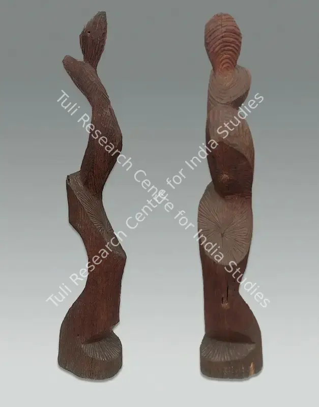 Chaudhuri, Sankho (Artist). Untitled. Wood, c.1960s | Sculpture | FineArts | 00646037
