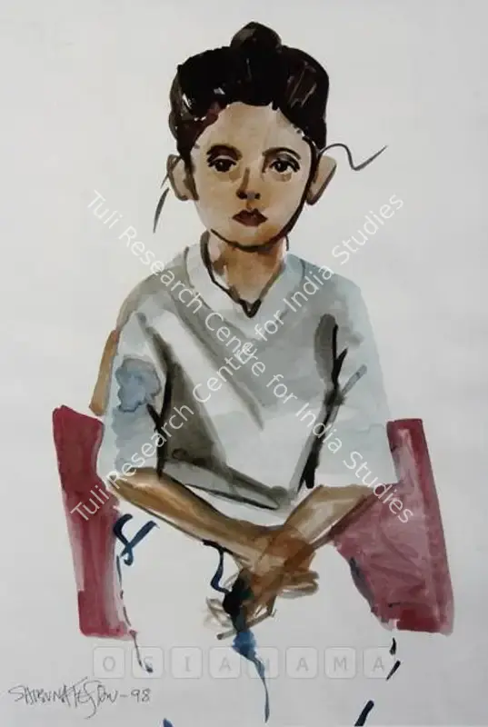 Natesan, Shibu (Artist). Untitled. Watercolour on paper, 1998 | Painting  | 00879973