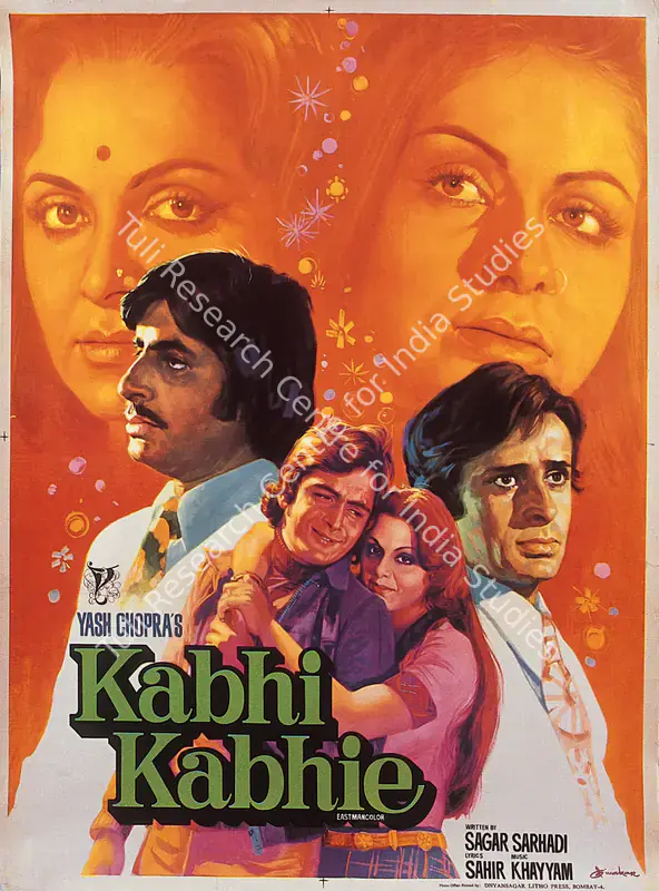 Chopra, Yash (Producer), Kabhi Kabhie, 1976 | Full Sheet Poster | CinemaEducation | 00766763