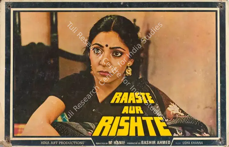 Ahmed, Bashir (Producer), Raaste Aur Rishte, 1983 | Lobby Card | CinemaEducation | 00787705