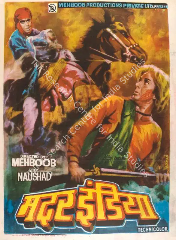 Mehboob (Producer), Mother India, 1957 | Full Sheet Poster | CinemaEducation | 00770580