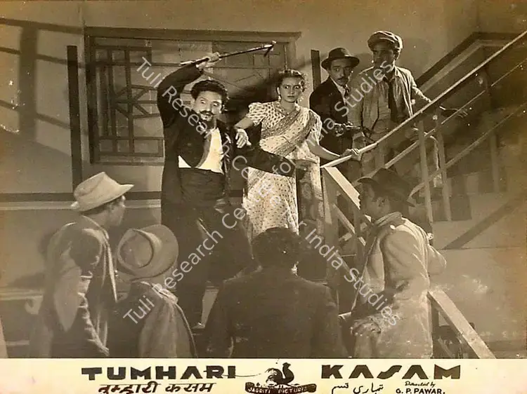 Pawar, G.P. (Director), Tumhari Kasam, 1948 | Lobby Card | CinemaEducation | 00828825