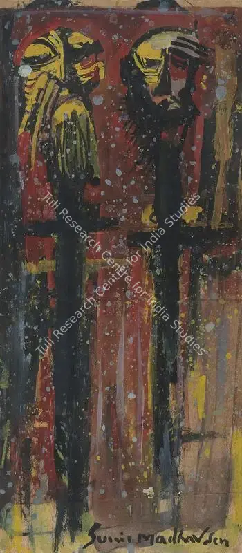 Sen, Sunil Madhav (Artist). Animal. Oil on paper pasted on board, 1950 | Painting | FineArts | 00595465
