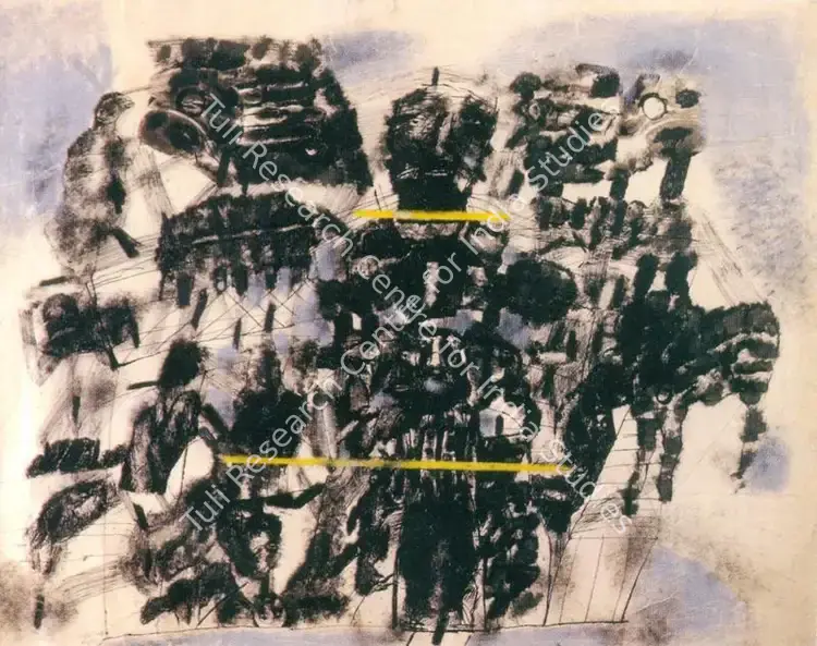 Singh, Arpita (Artist). Untitled. watercolour on paper, 1974 | Painting | FineArts | 00374467
