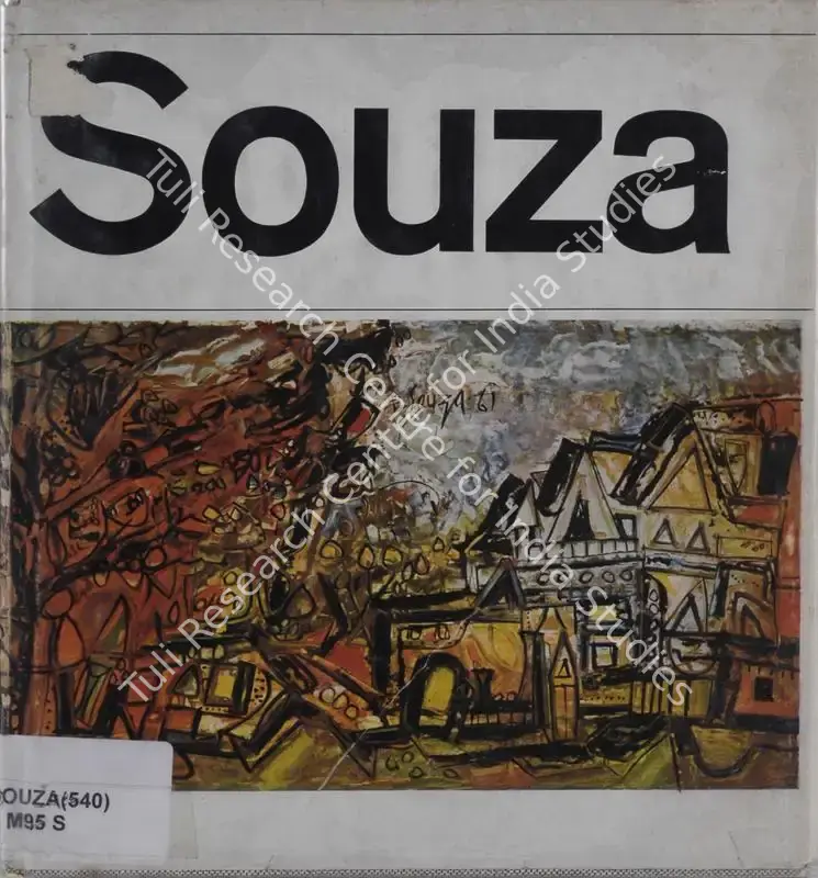 Souza. London: Anthony Blond, 1962 | Edited Book | FineArts | 00845839