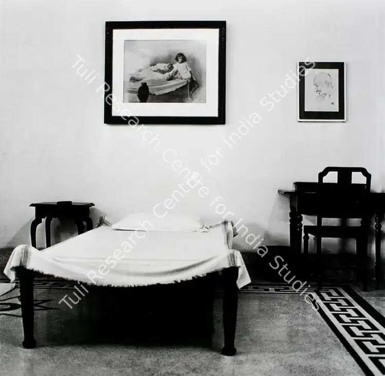 Singh, Dayanita (Artist). Gandhi's Room, Anand Bhavan, Allahabad. Silver gelatin print mounted on aluminium, 2000 | Print | FineArts | 00576348