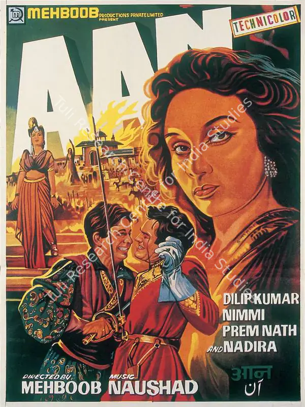 Mehboob (Producer), Aan, 1952 | Full Sheet Poster | CinemaEducation | 00770535