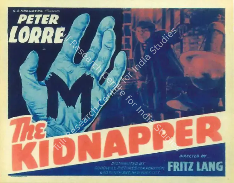 Wagner, Fritz Arno (Cinematographer), M, 1931 | Lobby Card | CinemaEducation | 00795506