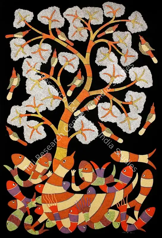 Shyam, Rajendra Kumar (Artist). Untitled. Acrylic on canvas, 2016 | Painting | FineArts | 00603454