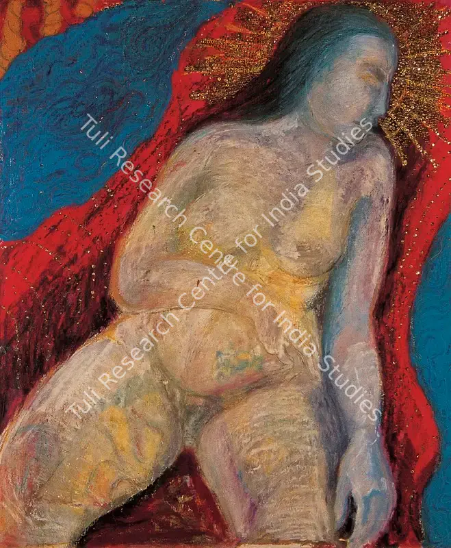 Oshidar, Simeen (Artist). Untitled. Mixed media, 2000 | Painting | FineArts | 00599752