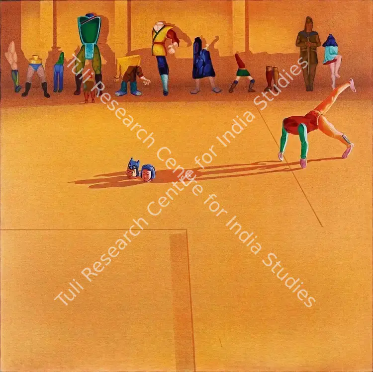 Joshi, Anant (Artist). Untitled. Acrylic on canvas, 2005 | Painting | FineArts | 00357798