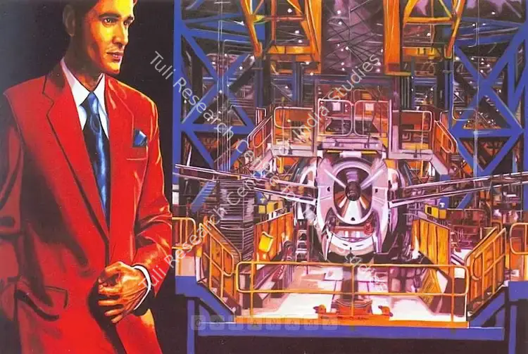 Sharma, Amarnath (Artist). A Capitlaist. Oil on canvas, 2007 | Painting | FineArts | 00575842
